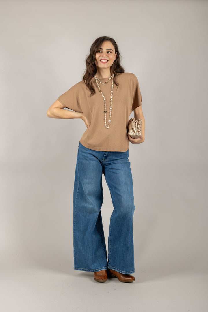 TENSIONE IN - 52307 - MAGLIA OVER CROP
