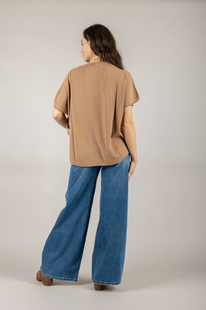 TENSIONE IN - 52307 - MAGLIA OVER CROP