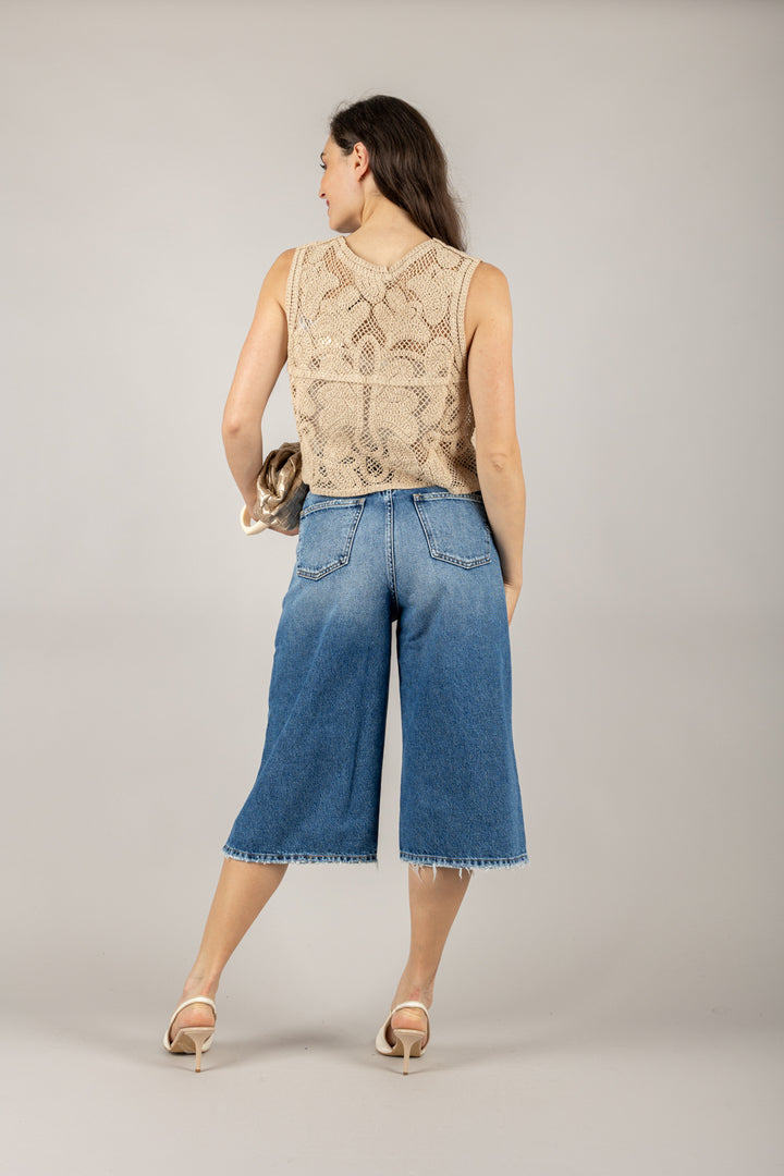 VICOLO - 77036D - GILET CROCHET