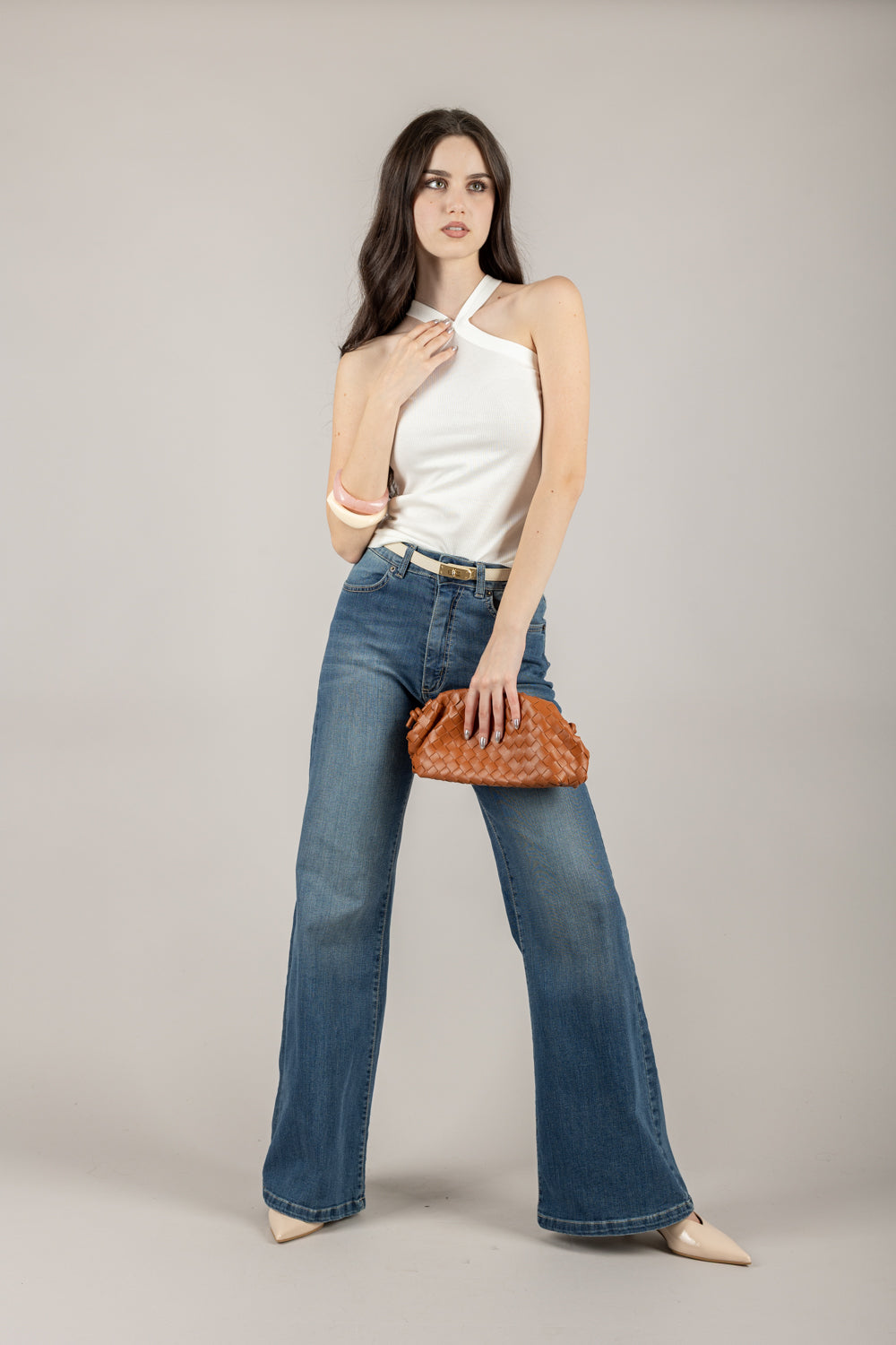 VICOLO - UD0229 - TOP INCROCIATO