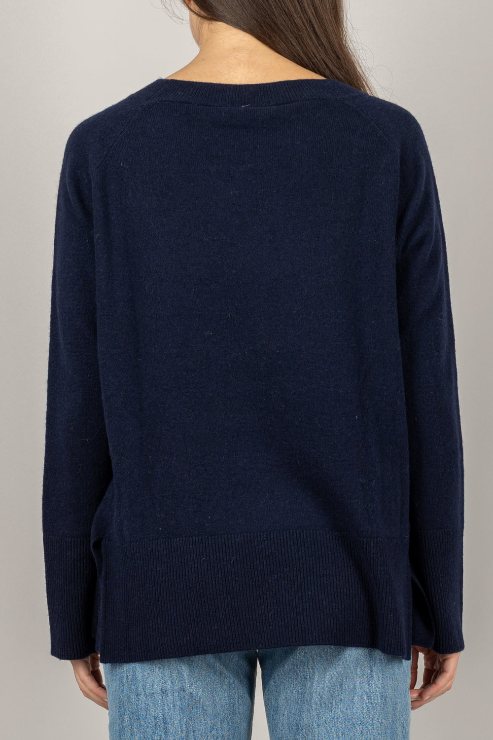 TENSIONE IN - WL157AI25 - MAGLIA OVER CON SPACCHI POSTERIORI