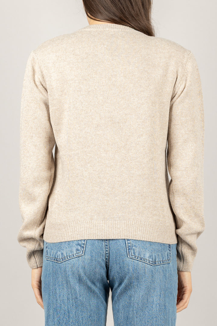 TENSIONE IN - D81026-APP5 - MAGLIA CON SPALLINE