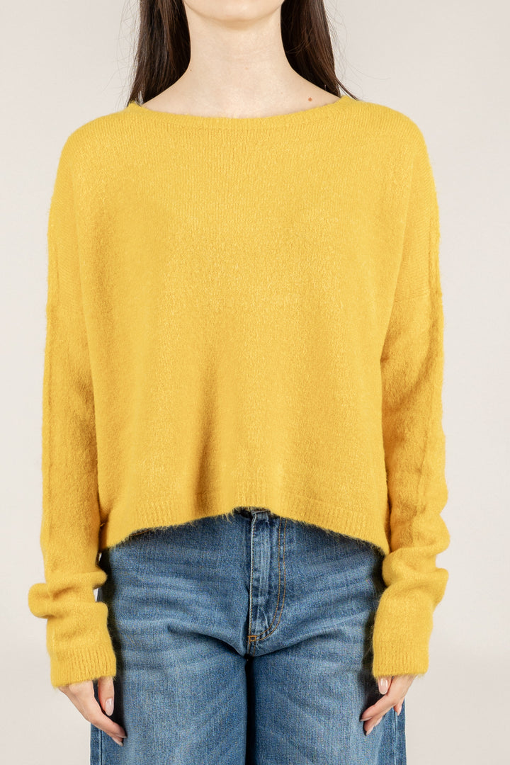 KONTATTO - FA120N - MAGLIA SCOLLO A BARCA