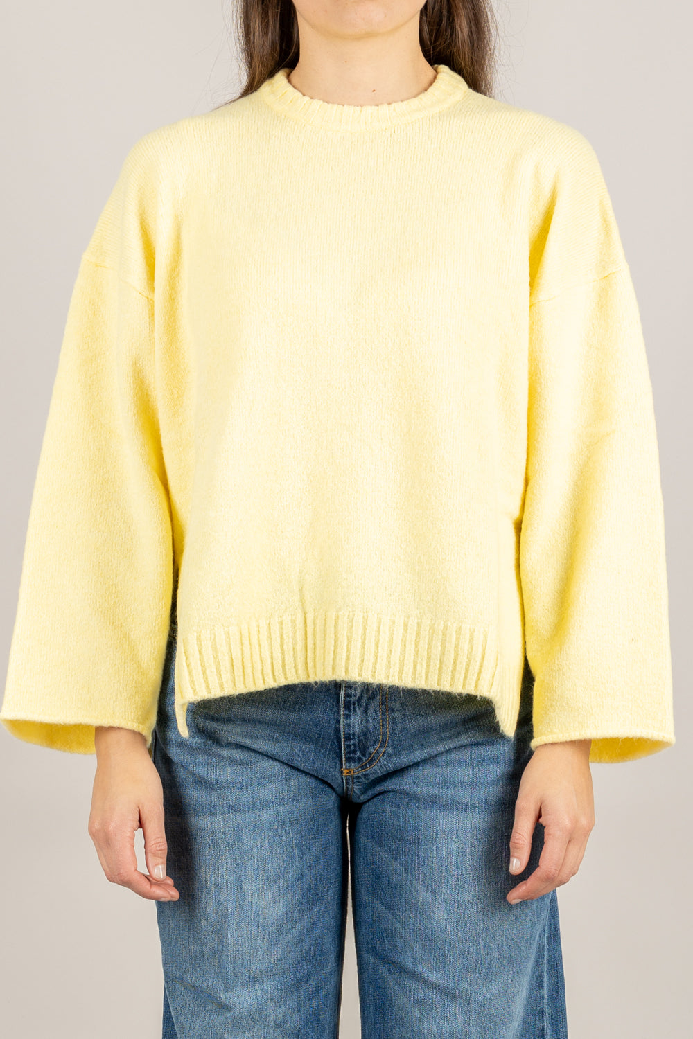 KONTATTO - 3M0935C - MAGLIA GIROCOLLO CON MANICHE LARGHE