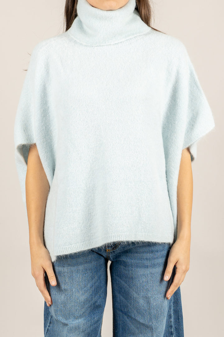 KONTATTO - 3M0864C -MAGLIA OVER COLLO ROTOLINO