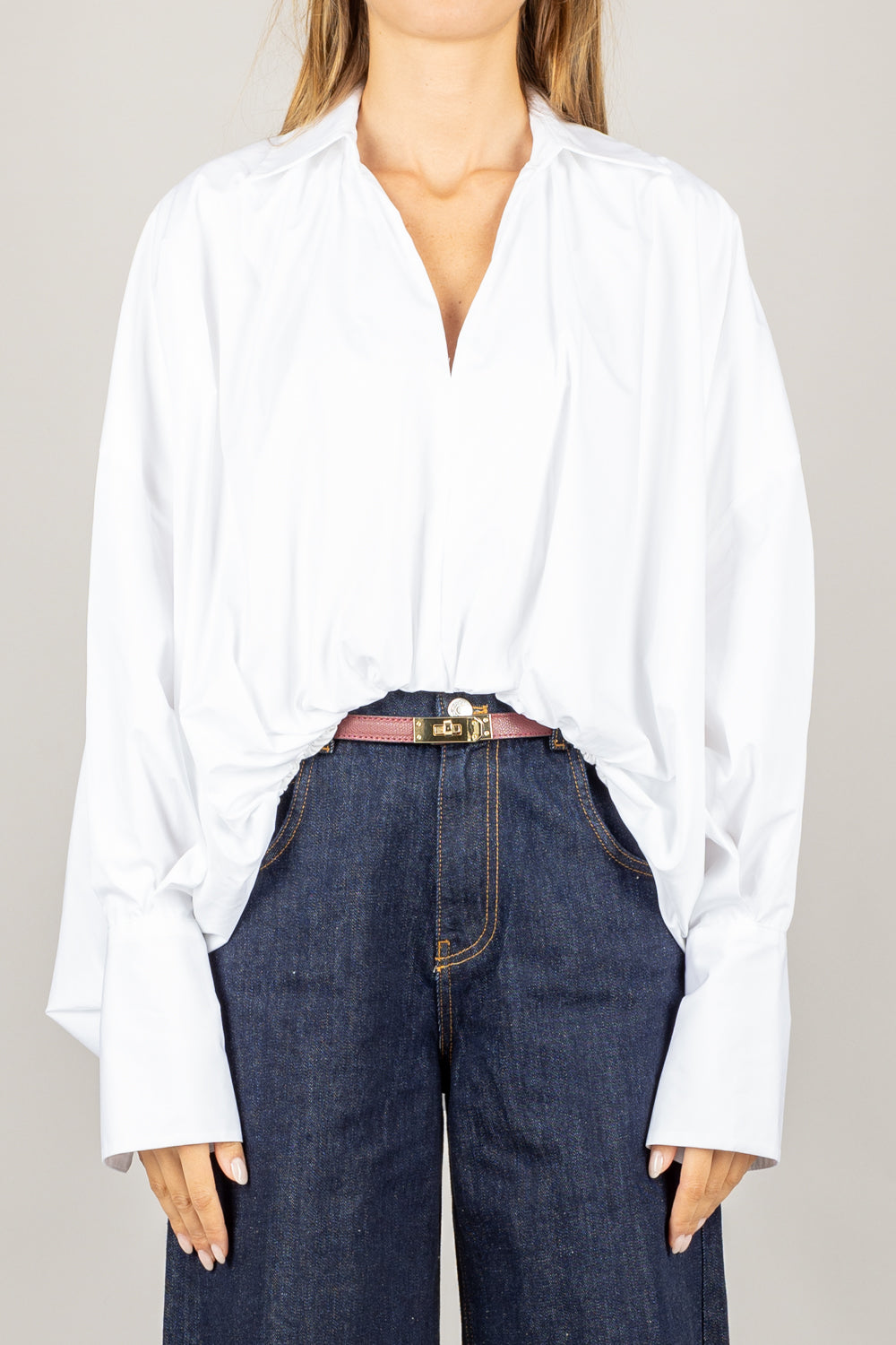 IMPERIAL - CNC4KFP - CAMICIA OVER ARRICCIATA