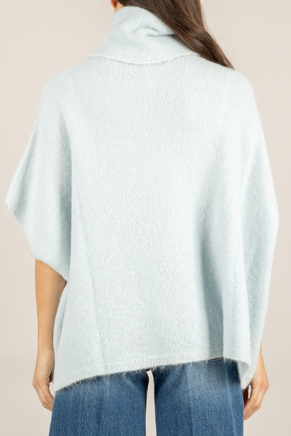 KONTATTO - 3M0864C -MAGLIA OVER COLLO ROTOLINO