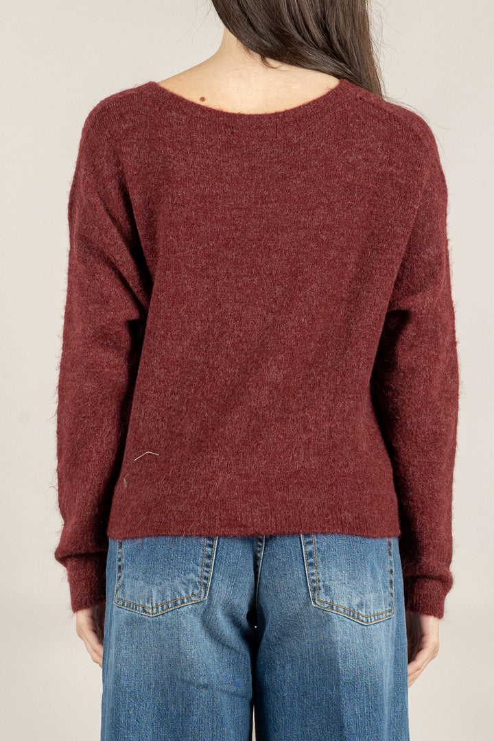 KONTATTO - FA120N - MAGLIA SCOLLO A BARCA