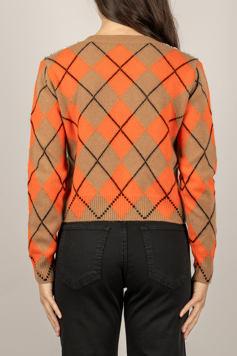 VICOLO - 77057F - MAGLIA ROMBI PROFILO GIOIELLO