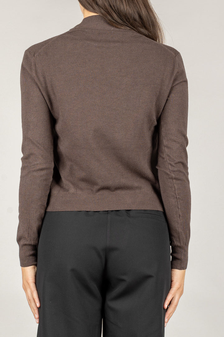 VICOLO - 44005F - MAGLIA CON FUSCIACCA