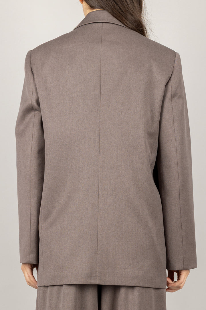 VICOLO - TF1768 - GIACCA LUNGA DUE BOTTONI