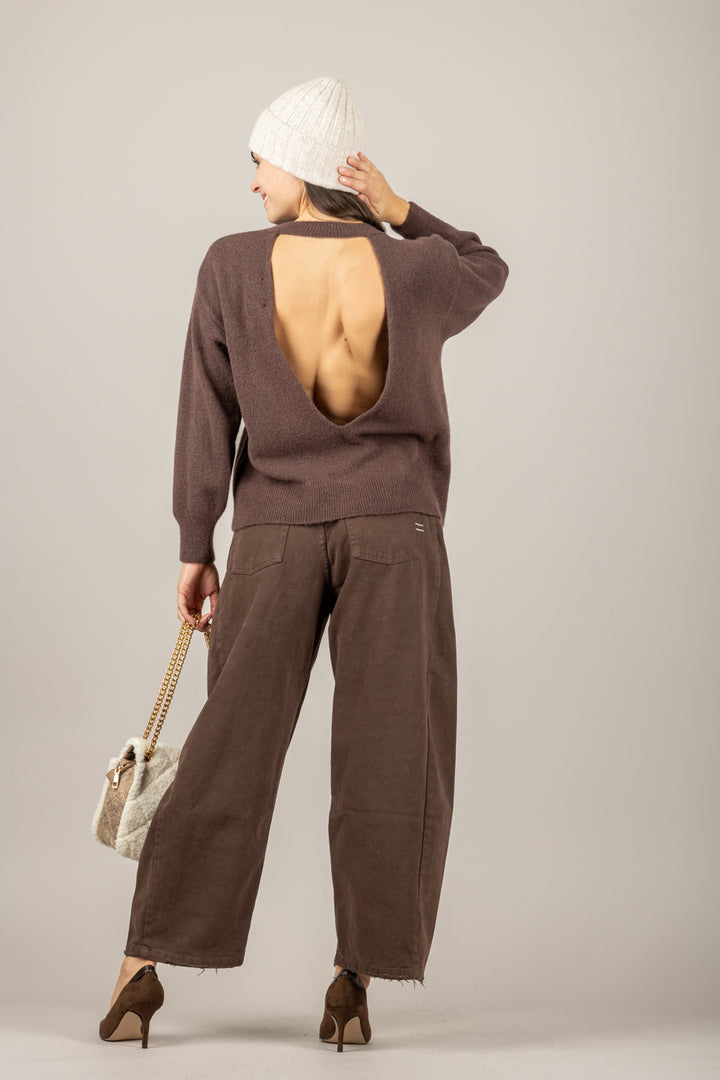 DIXIE - M277Y226 - MAGLIA MANICHE LUNGHE SCOLLO SCHIENA