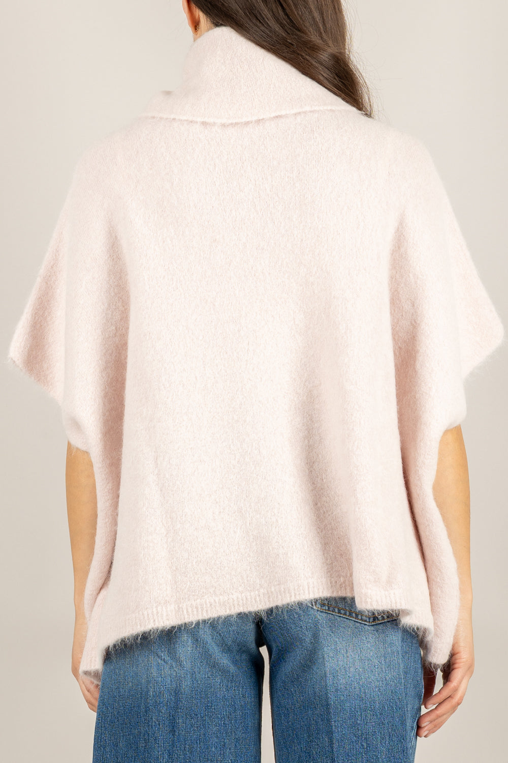 KONTATTO - 3M0864C -MAGLIA OVER COLLO ROTOLINO