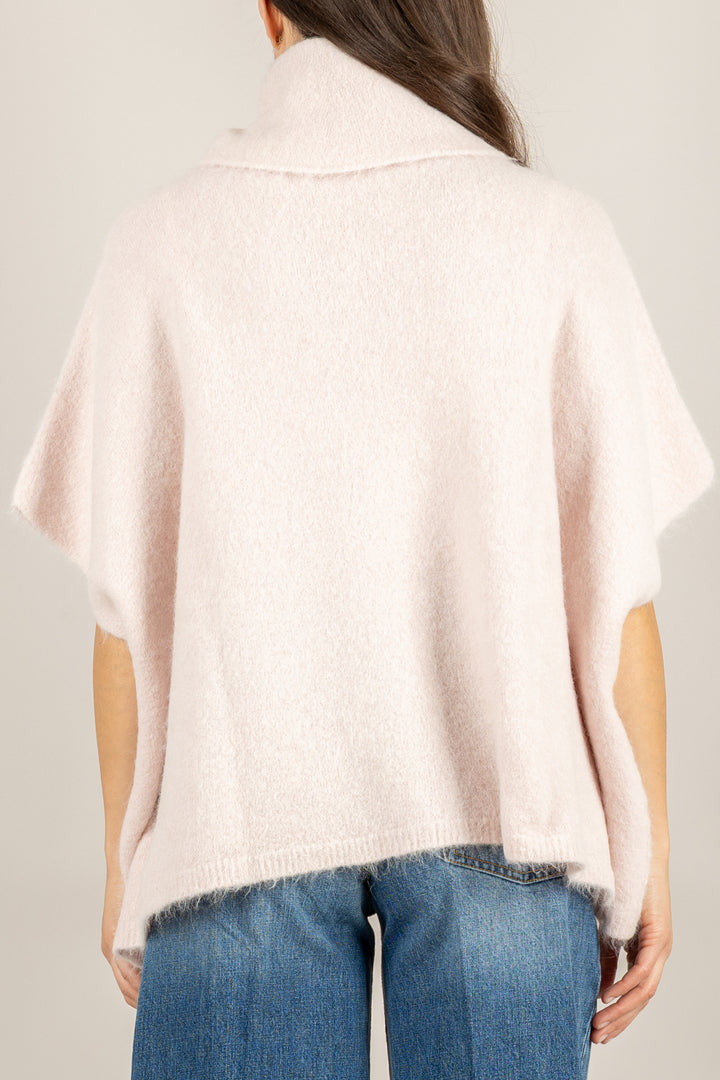 KONTATTO - 3M0864C -MAGLIA OVER COLLO ROTOLINO