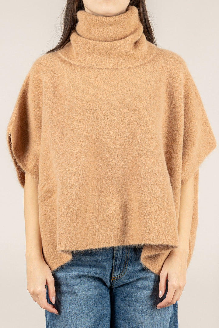 KONTATTO - 3M0864C -MAGLIA OVER COLLO ROTOLINO