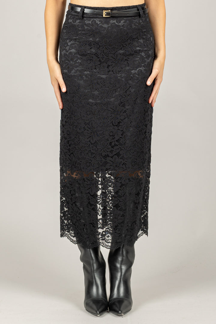 IMPERIAL - GMK5KMA - GONNA IN PIZZO CON CINTA