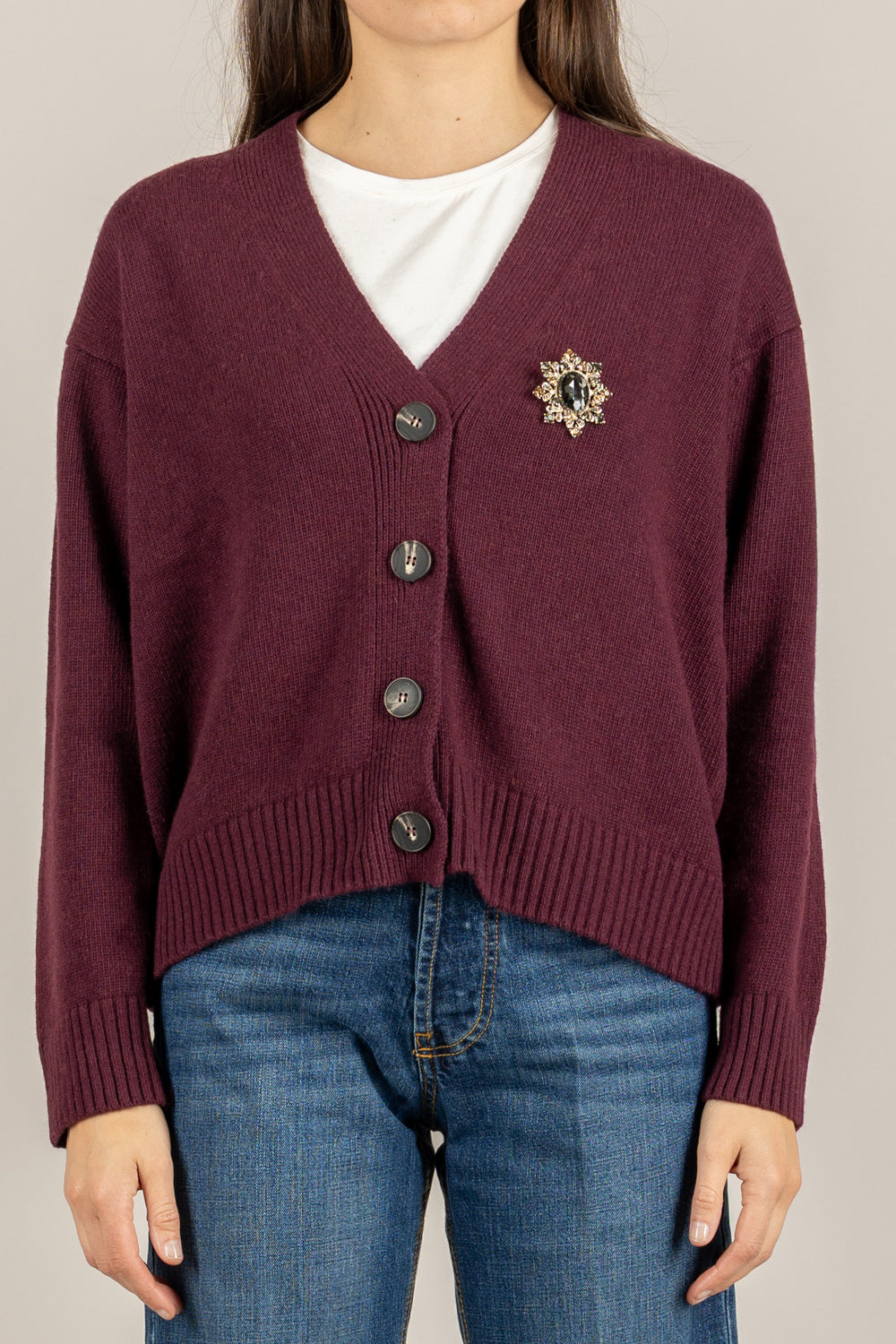 MOTEL - D82076 - CARDIGAN CON SPILLA