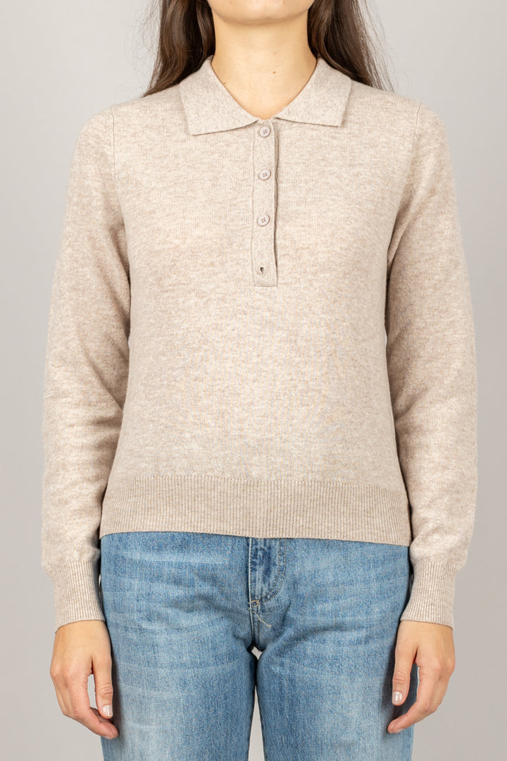 TENSIONE IN - WL1028AI25 - MAGLIA POLO IN LANA