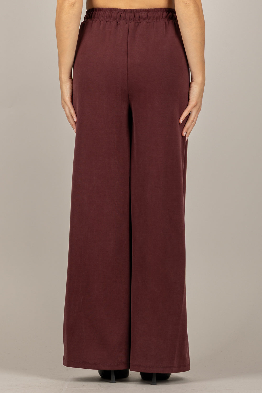EMUNA - 271P03 - PANTALONE TUTA PALAZZO CON COULISSE