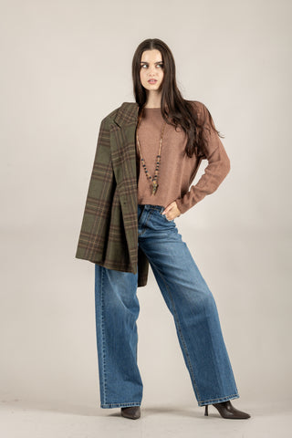 KONTATTO - FA120N - MAGLIA SCOLLO A BARCA