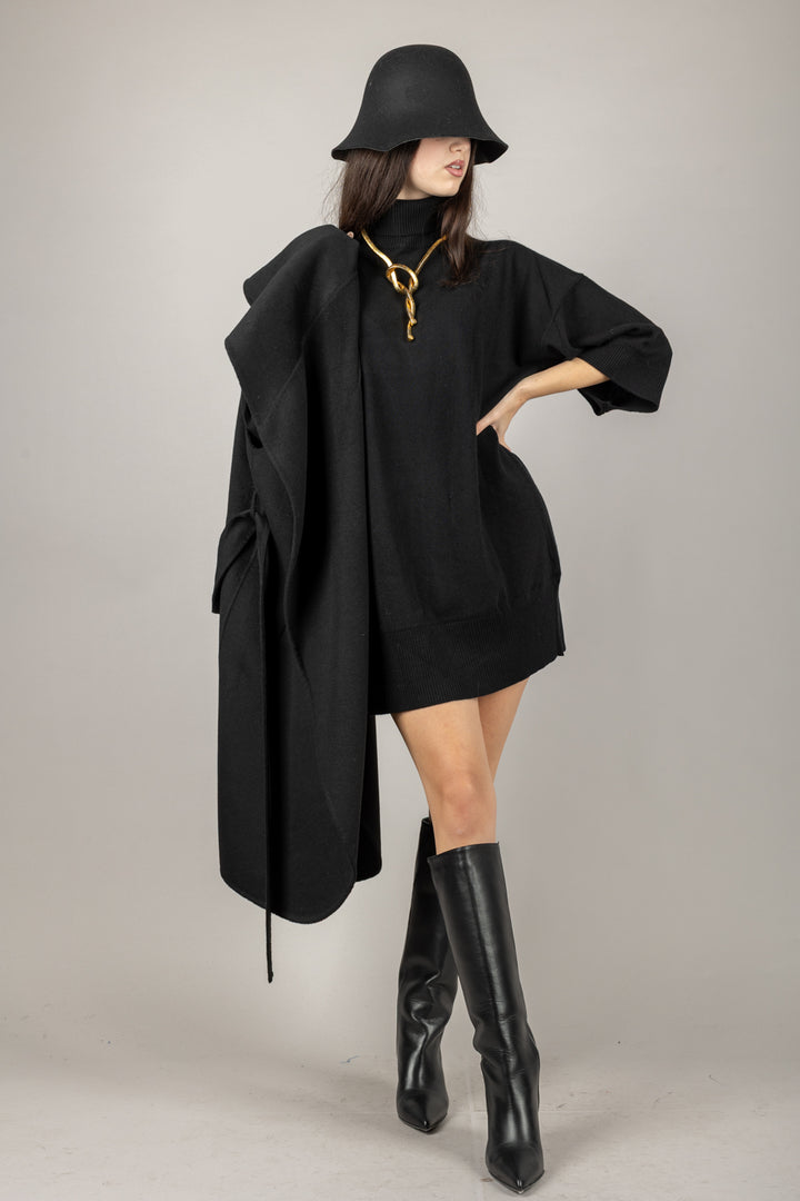 VICOLO - 22082F - MAGLIA LUNGA A LUPETTO