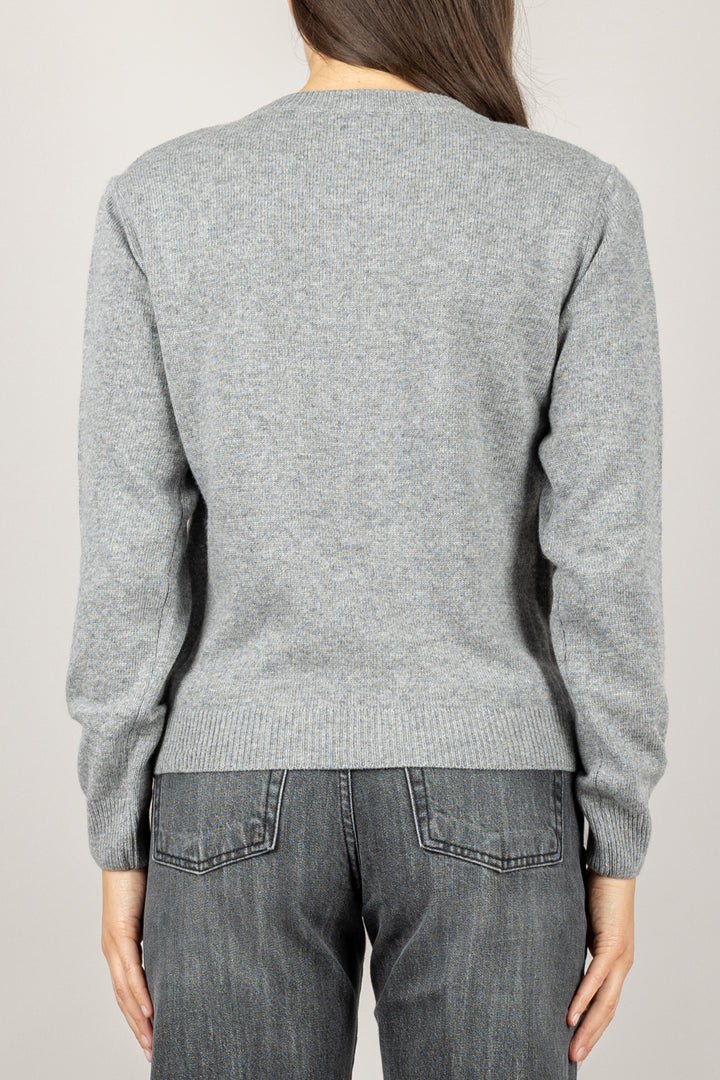 TENSIONE IN - D81026-APP5 - MAGLIA CON SPALLINE