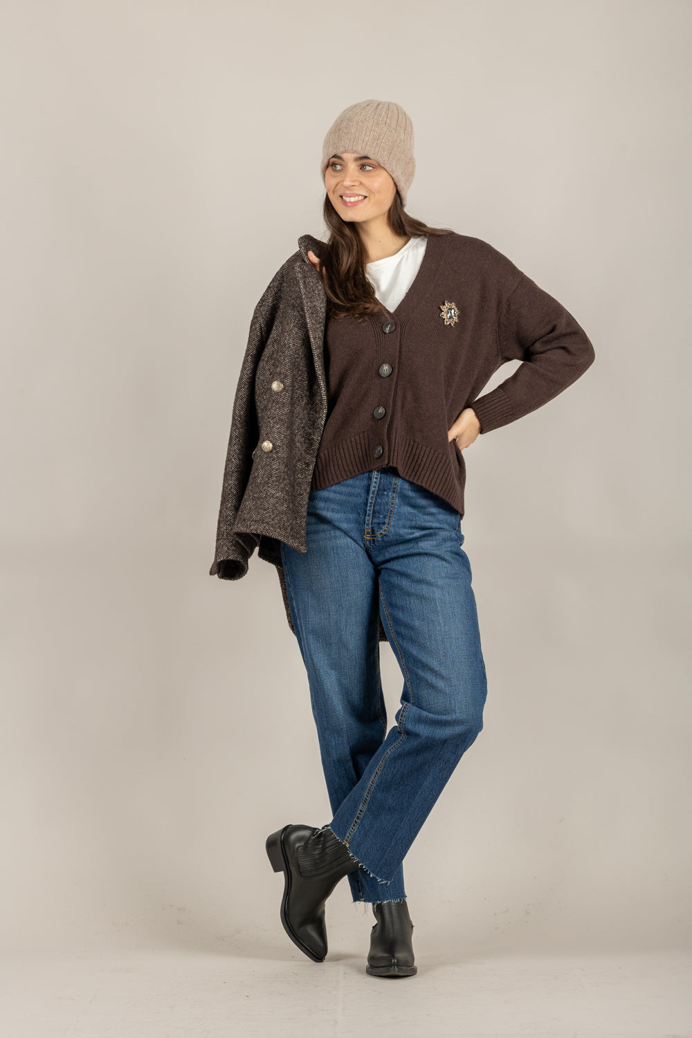 MOTEL - D82076 - CARDIGAN CON SPILLA