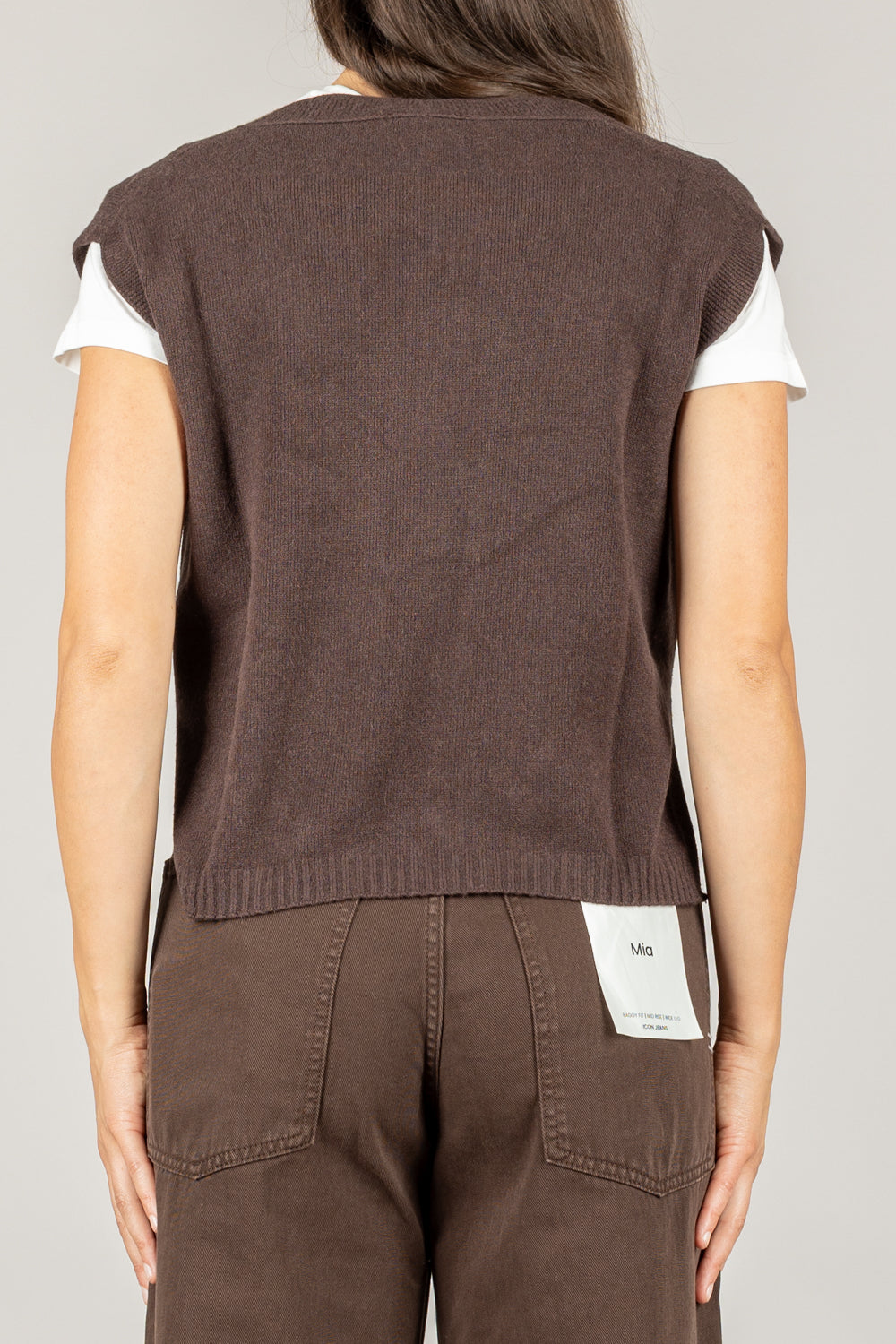 VICOLO - 77039F - GILET SCOLLO A V