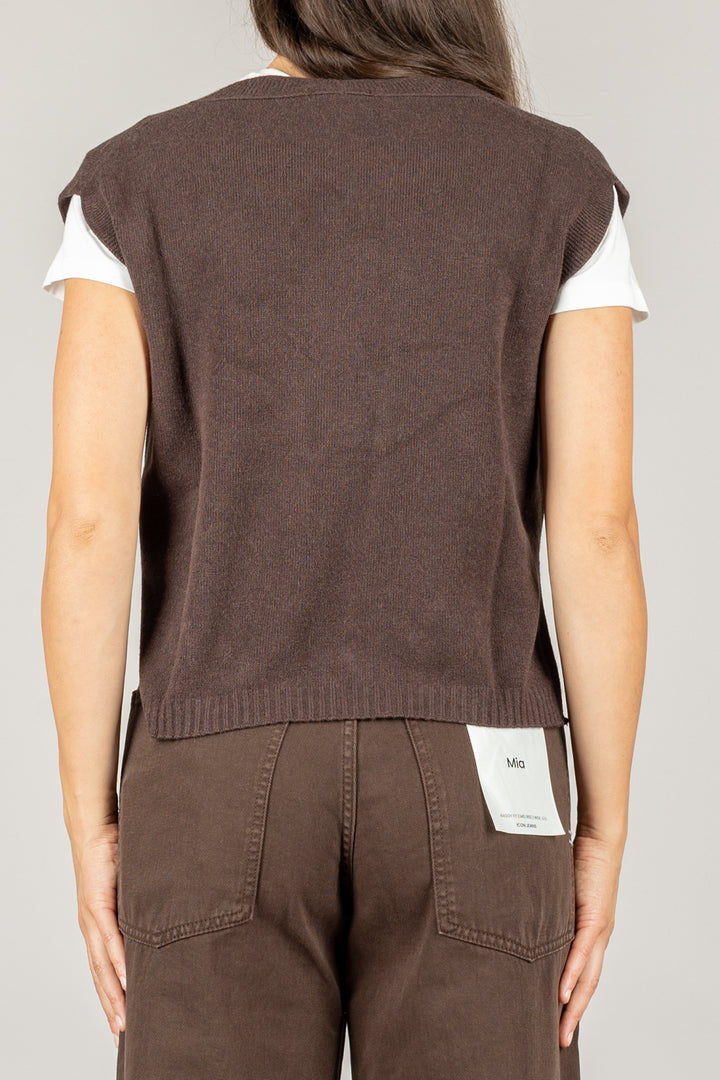 VICOLO - 77039F - GILET SCOLLO A V