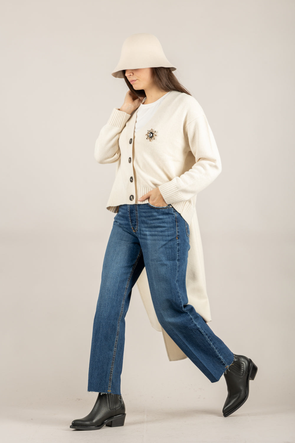 MOTEL - D82076 - CARDIGAN CON SPILLA