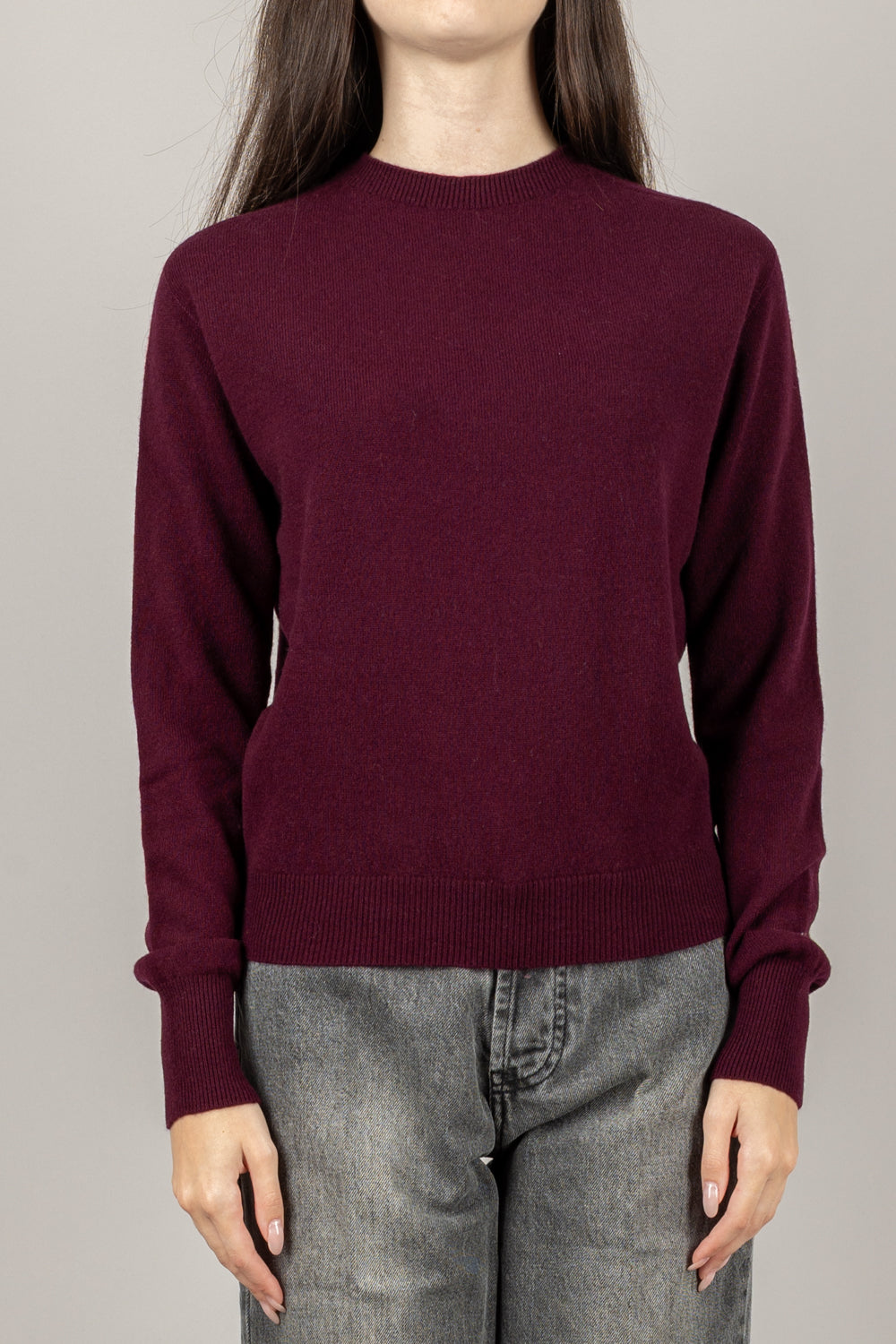 TENSIONE IN - WL104AI25 - MAGLIA GIROCOLLO MANICHE LUNGHE