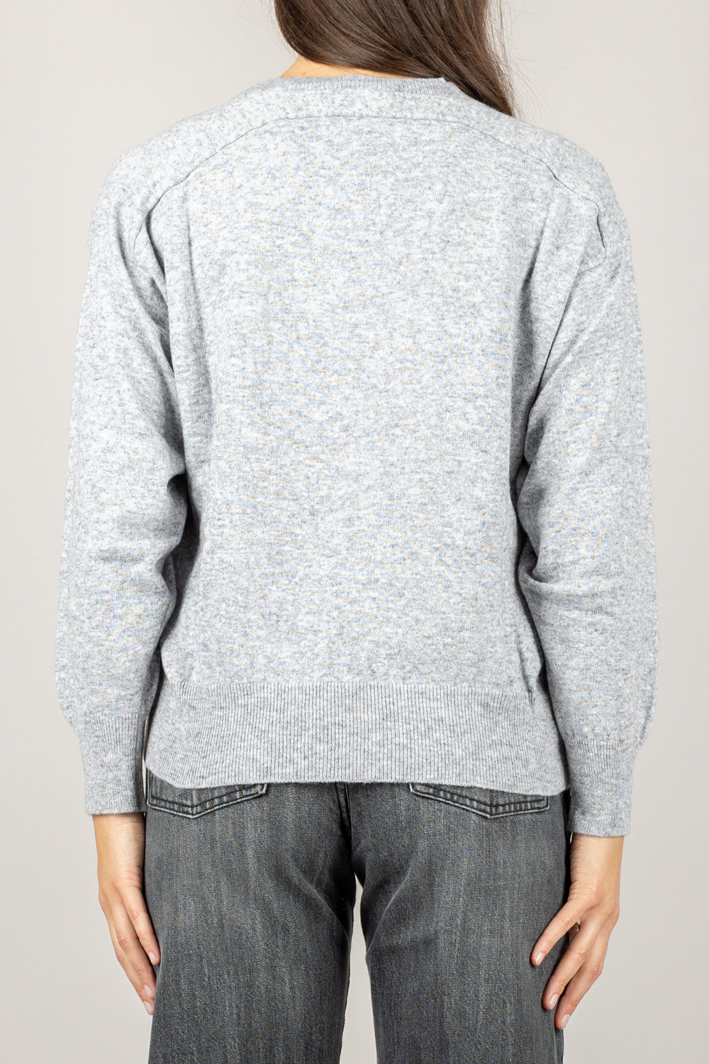 VICOLO - 22013F - MAGLIA SCOLLO A V