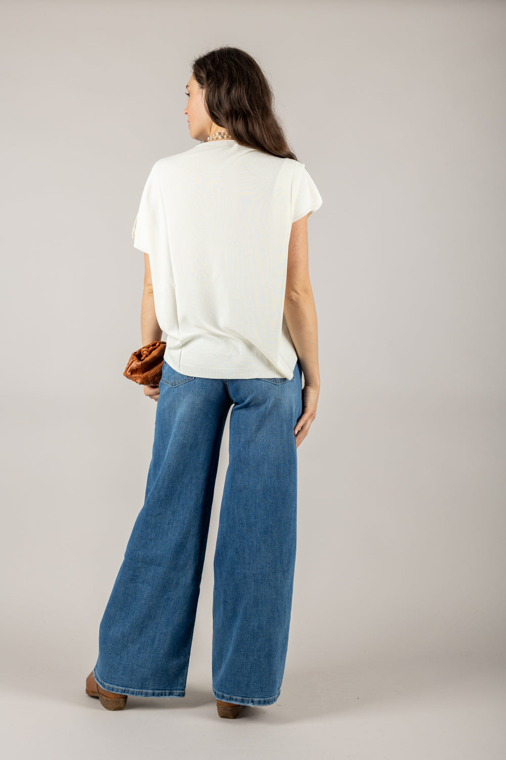 TENSIONE IN - 52307 - MAGLIA OVER CROP