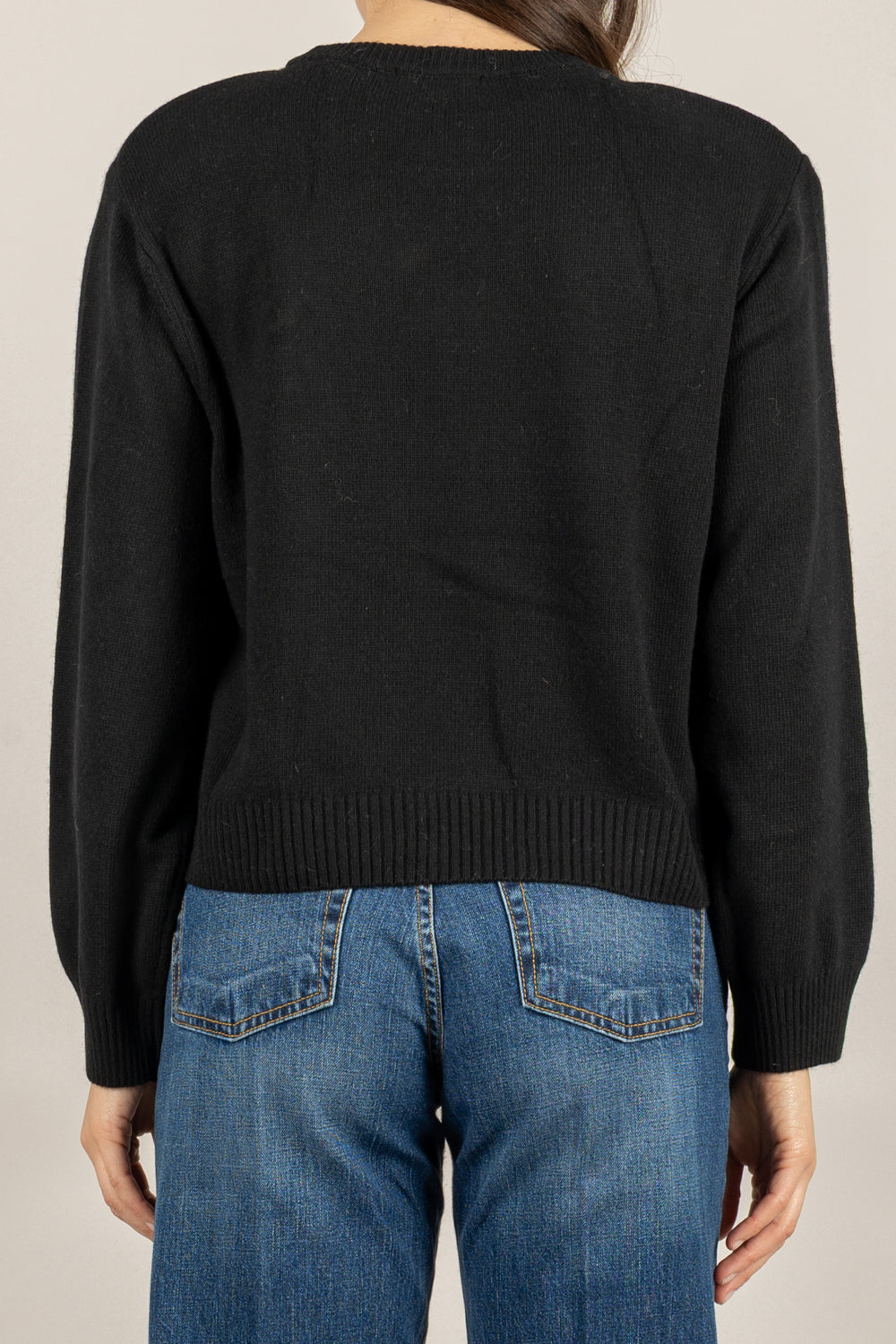 MOTEL - D80965/SPILLA - MAGLIA GIROCOLLO CON SPILLA