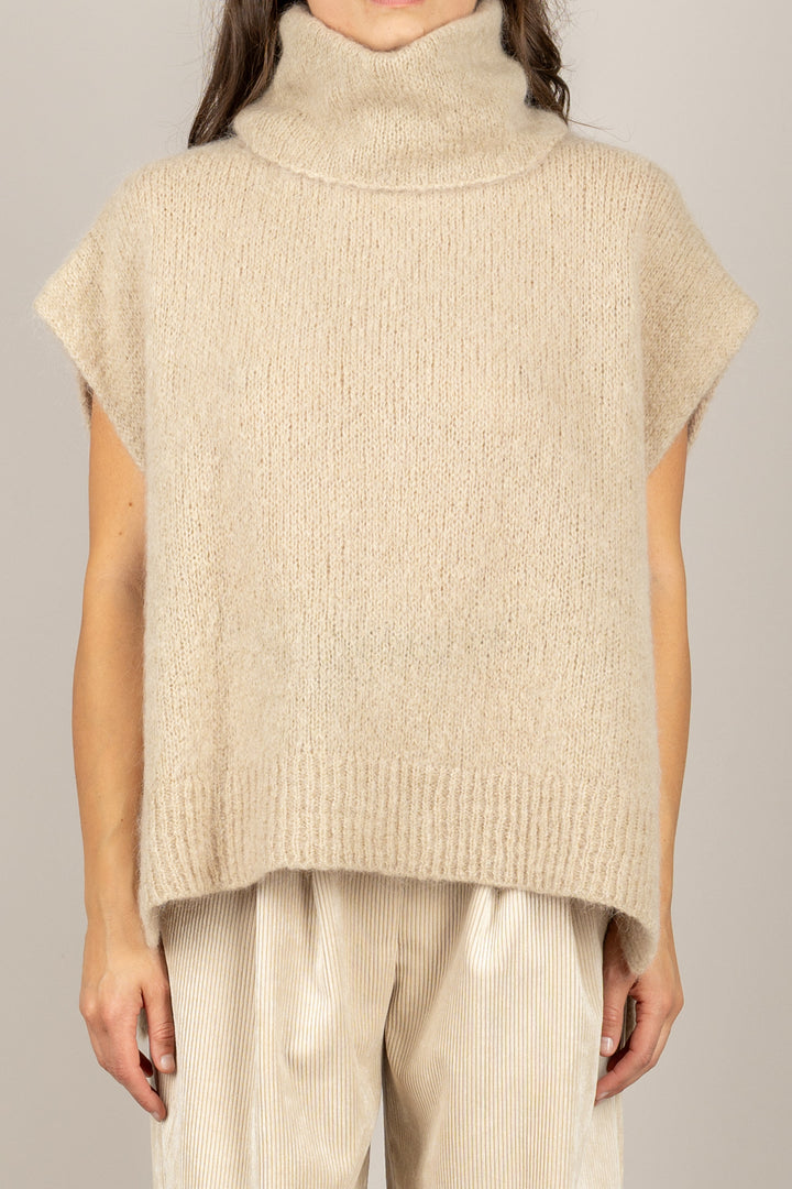 DIXIE - M277Y238 - MAGLIA MOHAIR COLLO ALTO