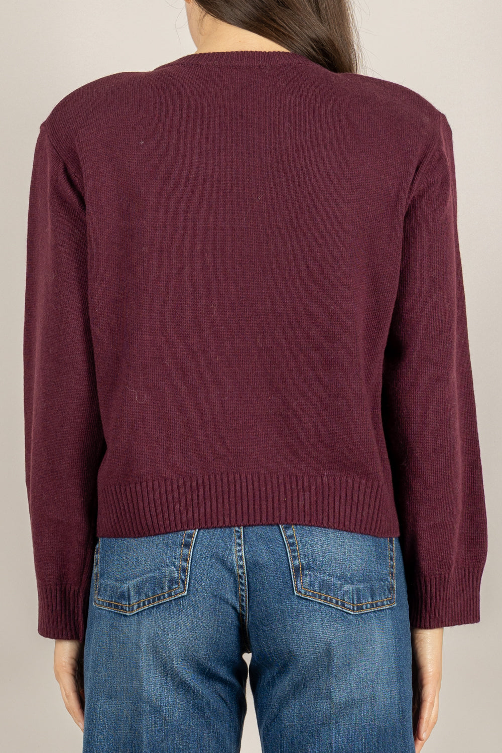 MOTEL - D80965/SPILLA - MAGLIA GIROCOLLO CON SPILLA