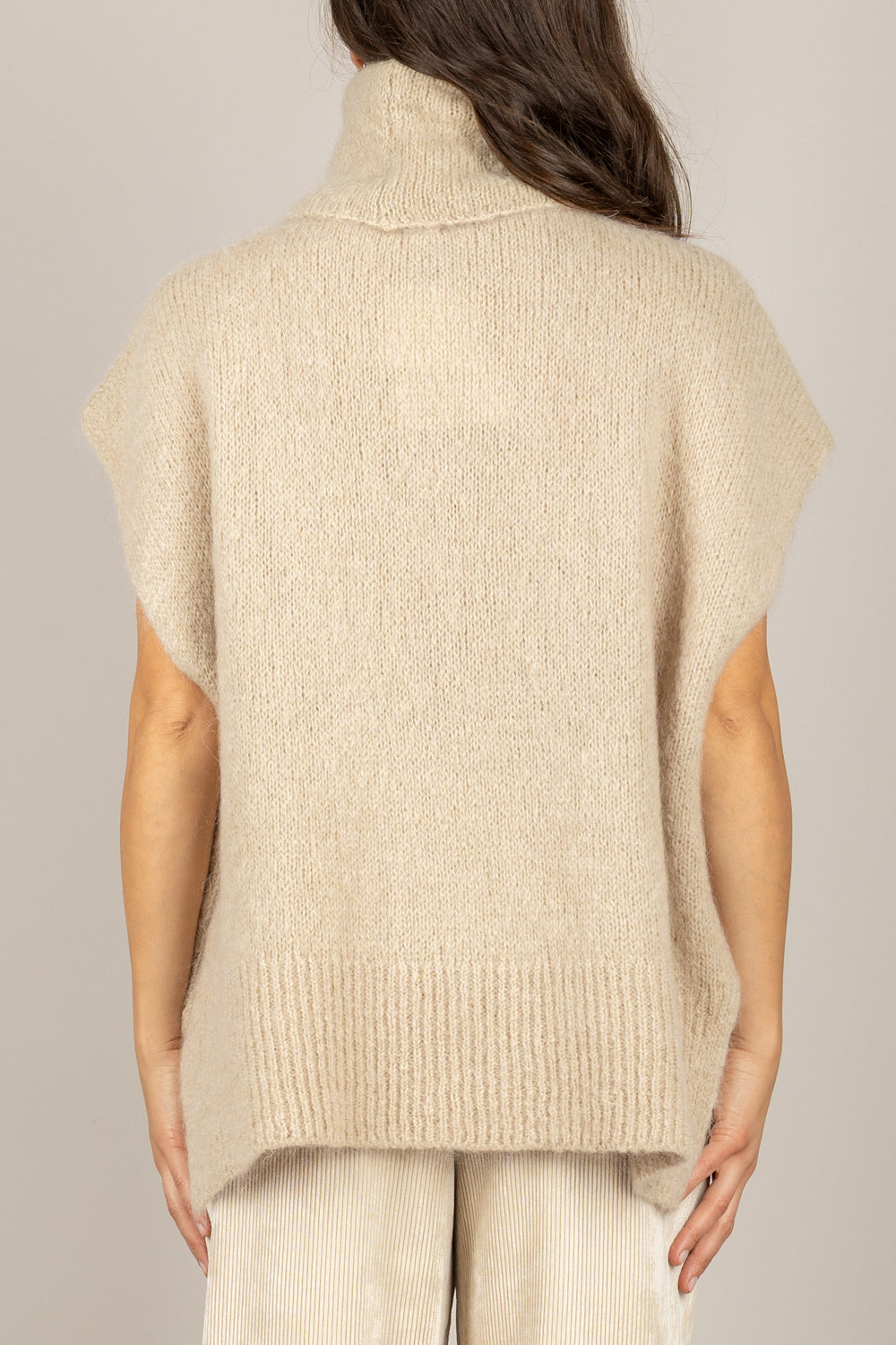 DIXIE - M277Y238 - MAGLIA MOHAIR COLLO ALTO