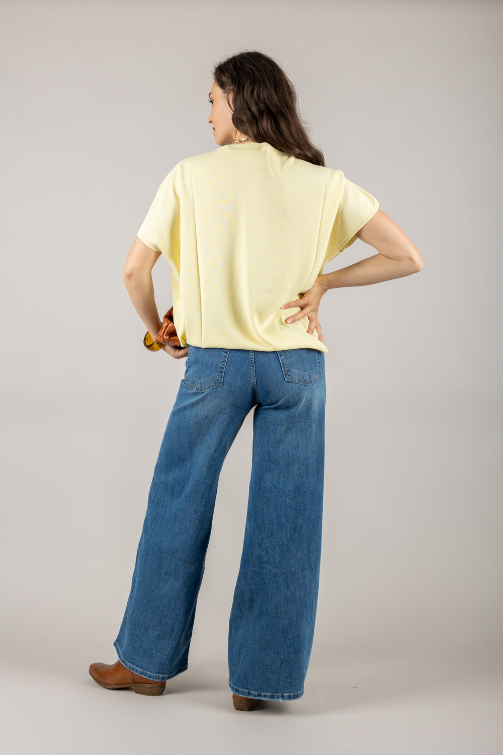 TENSIONE IN - 52307 - MAGLIA OVER CROP