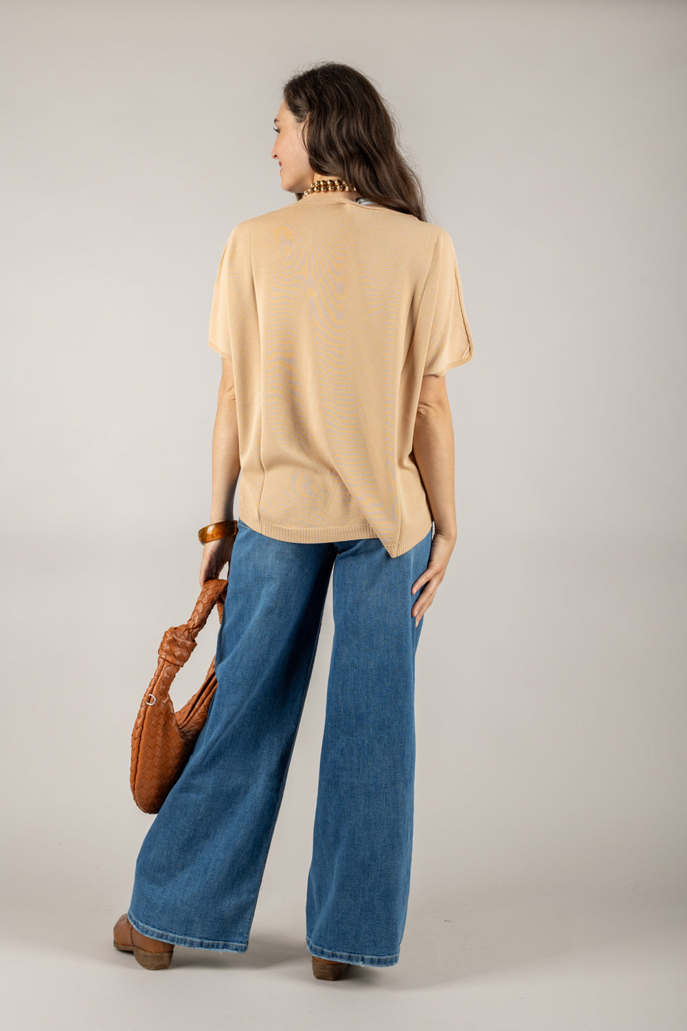 TENSIONE IN - 52307 - MAGLIA OVER CROP