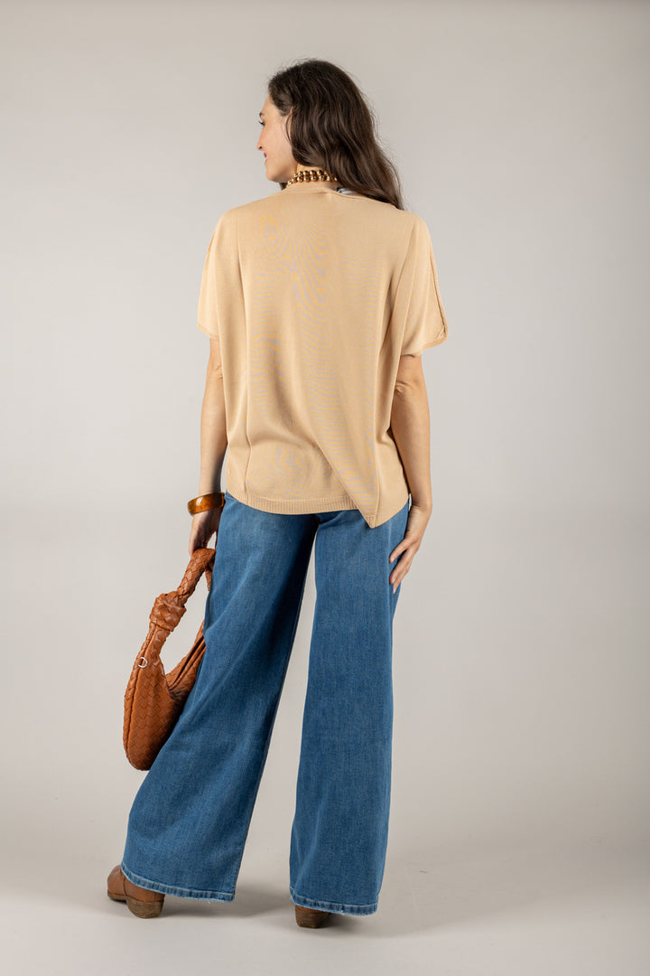 TENSIONE IN - 52307 - MAGLIA OVER CROP