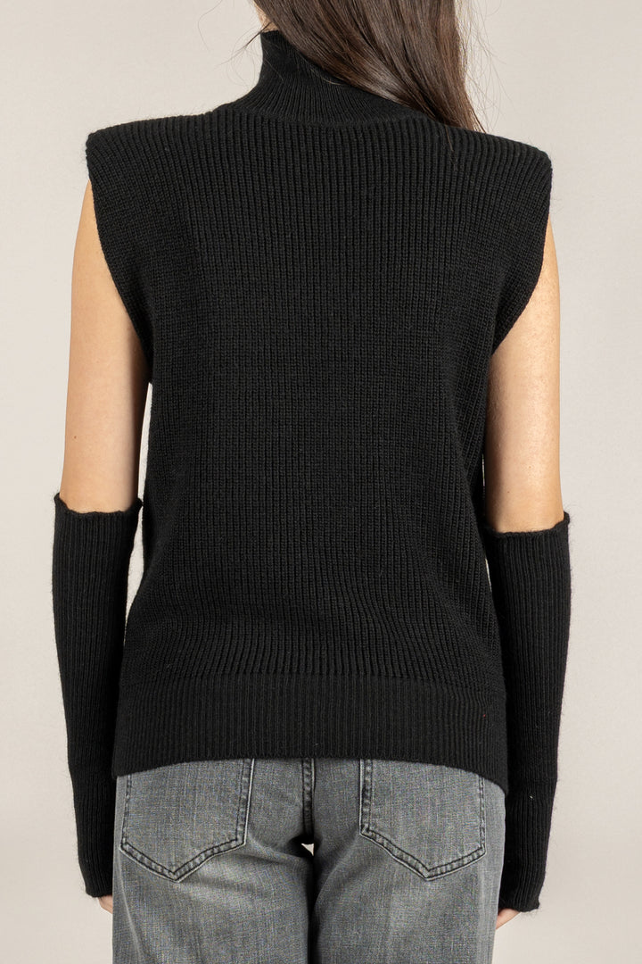 KONTATTO - 3M1087NI - GILET CON MANICOTTI