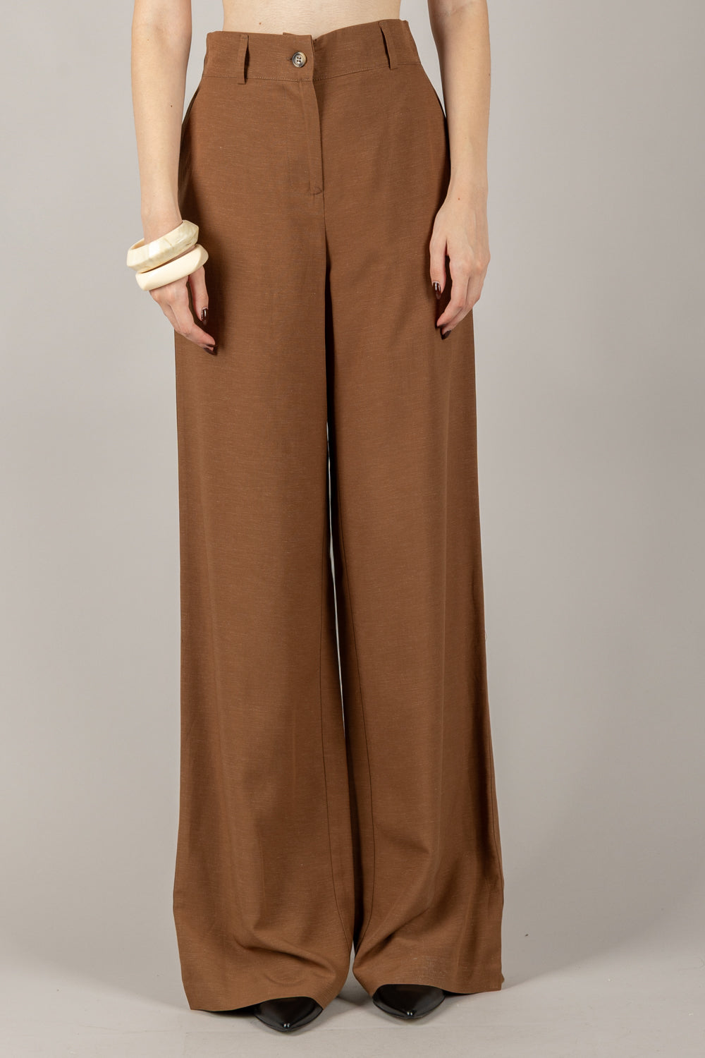 DIXIE - L845W035/P845W214 - COMPLETO TOP SCOLLO A V E PANTALONE