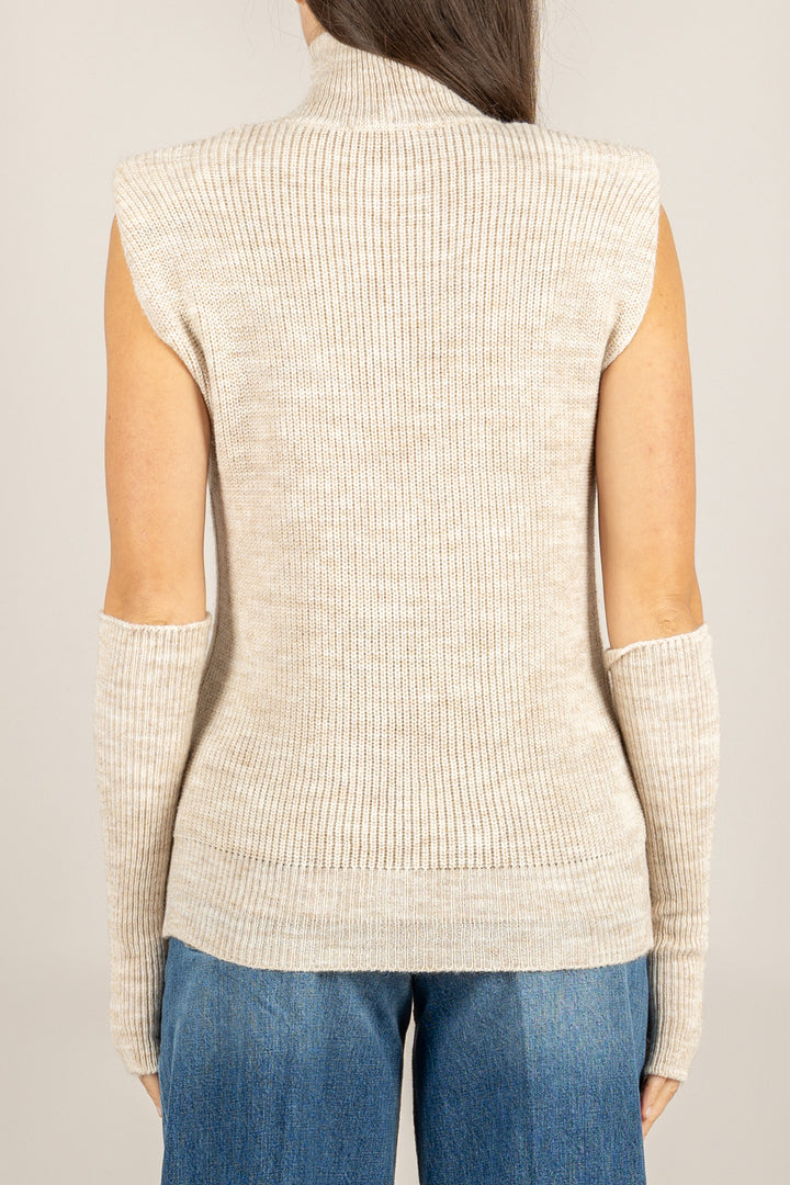 KONTATTO - 3M1087NI - GILET CON MANICOTTI