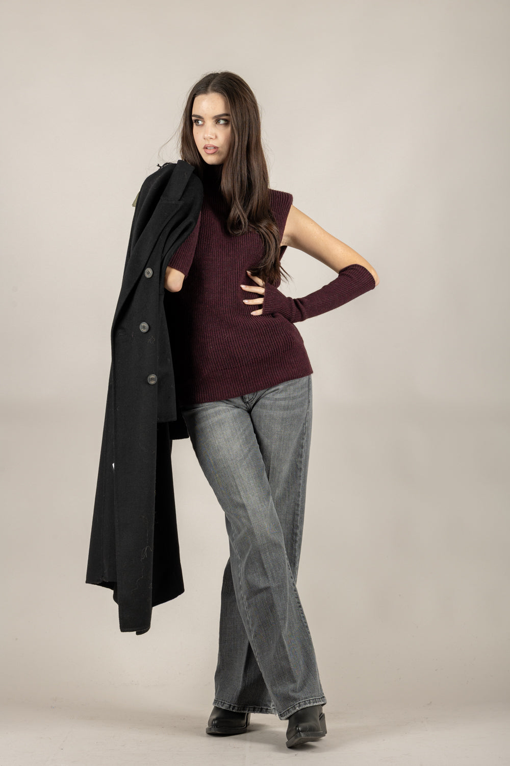 KONTATTO - 3M1087NI - GILET CON MANICOTTI