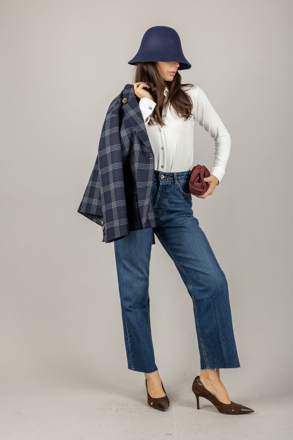 EMUNA - CAMICIA IN JERSEY