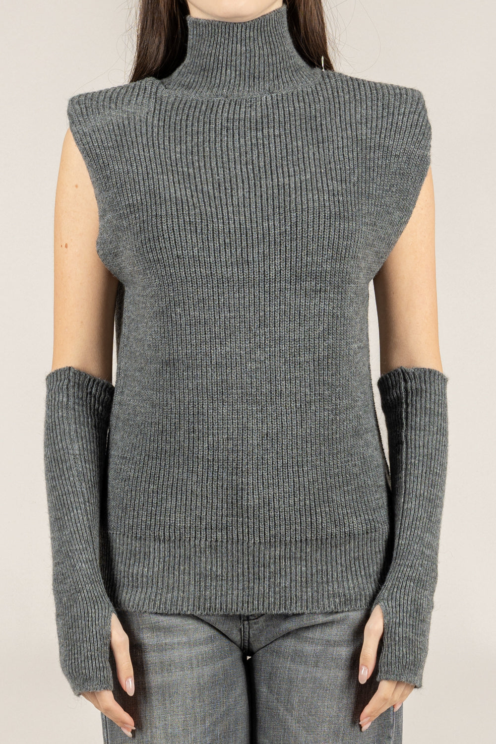 KONTATTO - 3M1087NI - GILET CON MANICOTTI