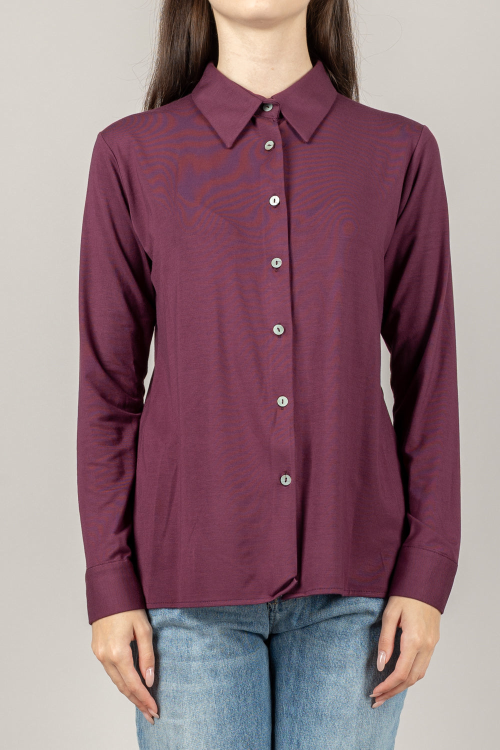 EMUNA - CAMICIA IN JERSEY