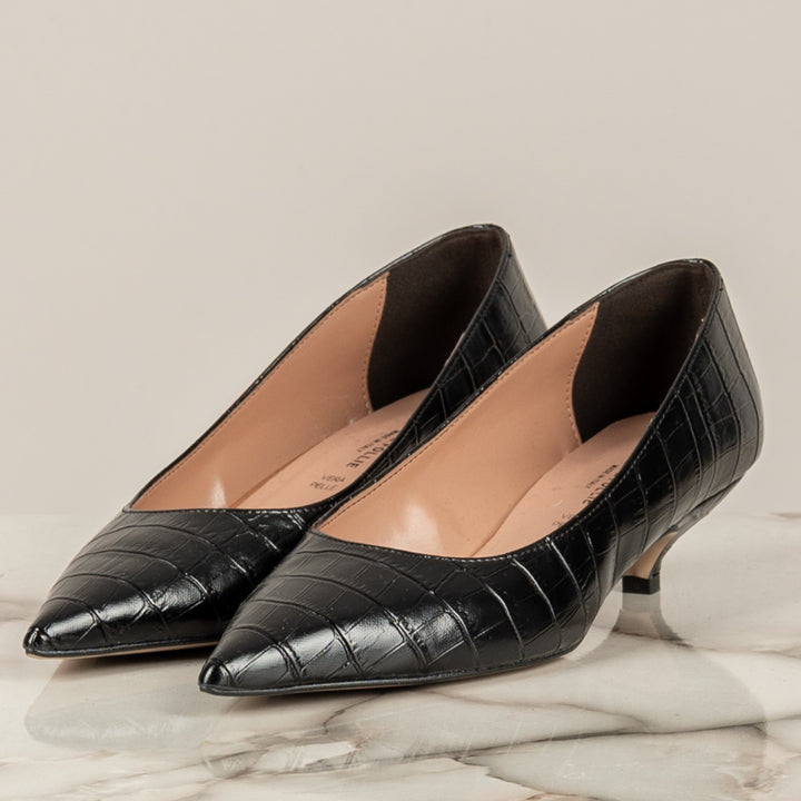 DIVINE FOLLIE - P3031C/52 COCCO - DECOLLETE MARTELLATO