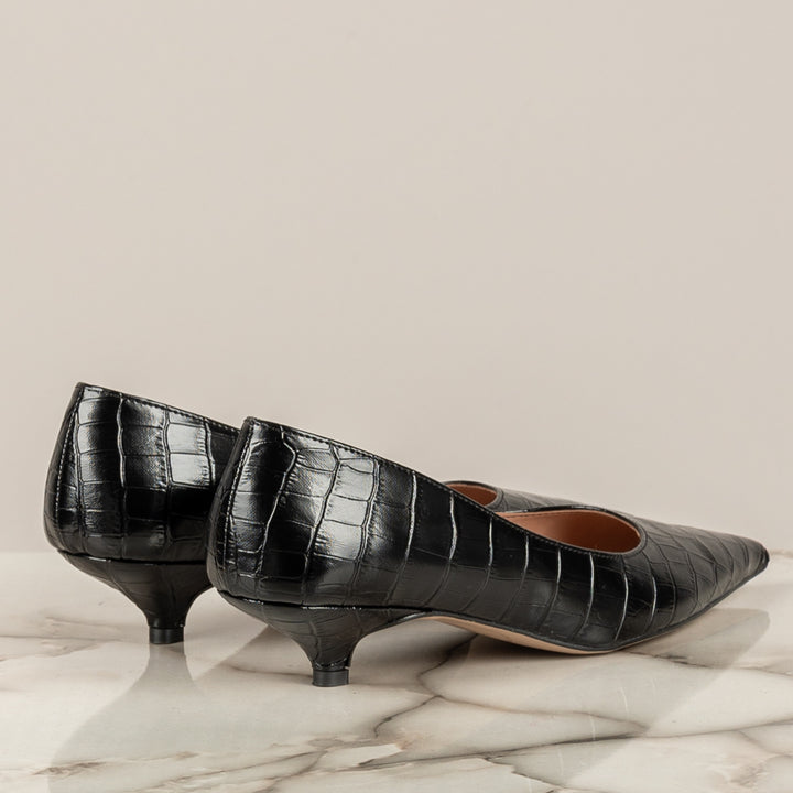 DIVINE FOLLIE - P3031C/52 COCCO - DECOLLETE MARTELLATO