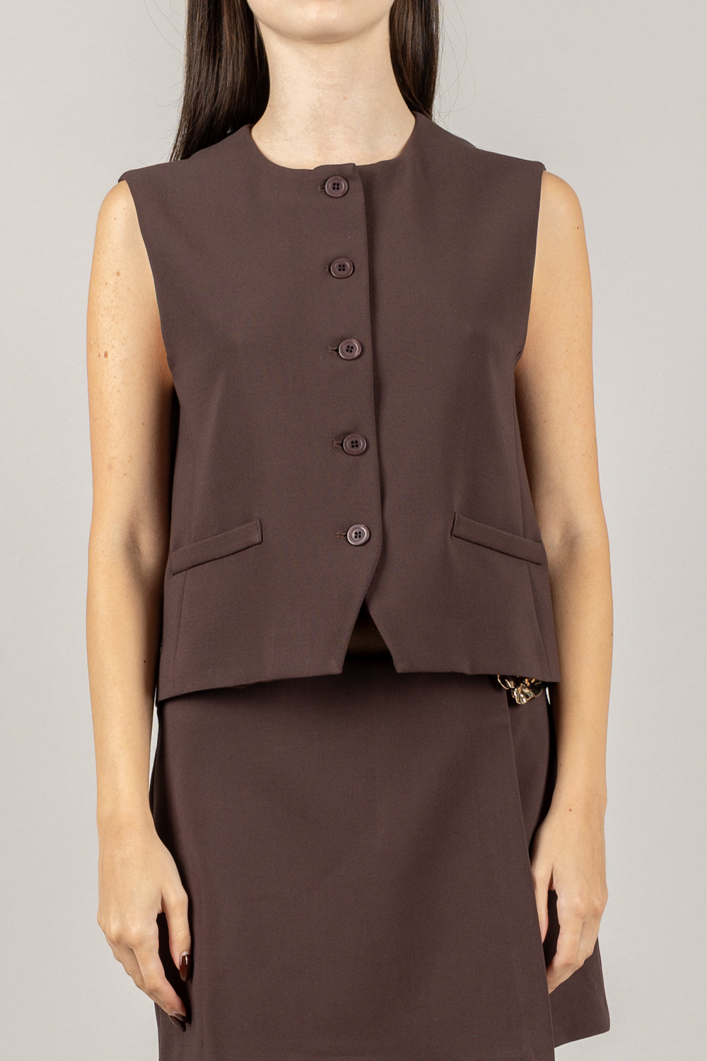 IMPERIAL - L9990003U - GILET CON TASCHINI